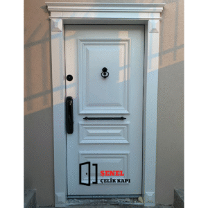 1004 Beyaz Çelik Kapı